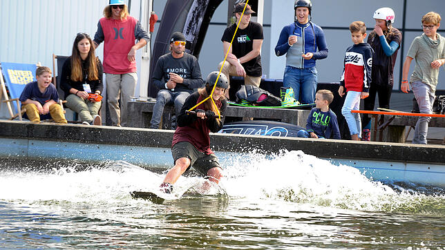 Bei den Interboot Action Days im September steht unter anderem Wakeboarden auf dem Programm.