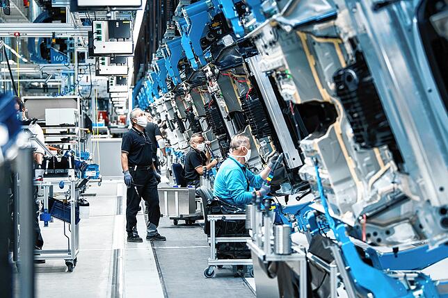 1500 Mitarbeiter bauen die S-Klasse in Sindelfingen.