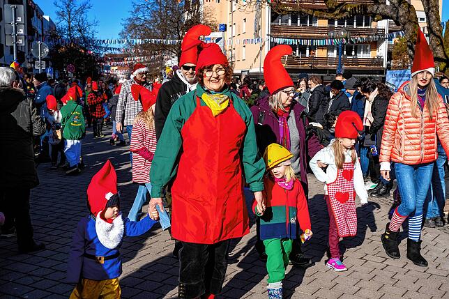 Bild 14: Die Bad Dürrheimer Schulen und Kitas beim Umzug am Samstag