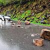 Bei Zell im Wiesental wird im Mai 2021 eine Autofahrerin verletzt, als Felsen auf die B 317 stürzen. Die Bundesstraße ist immer wieder ...