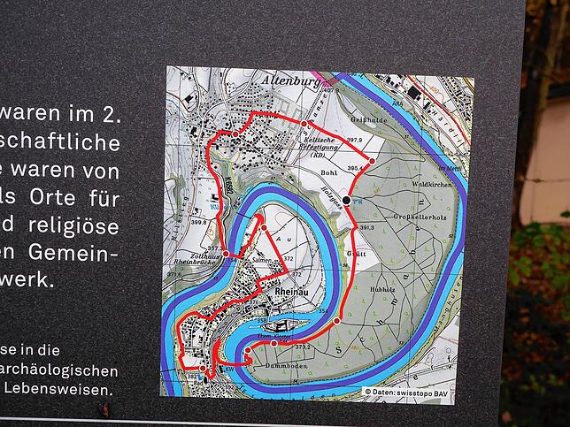 Der Rundweg erstreckt sich über neun Kilometer diesseits und jenseits der Grenze.