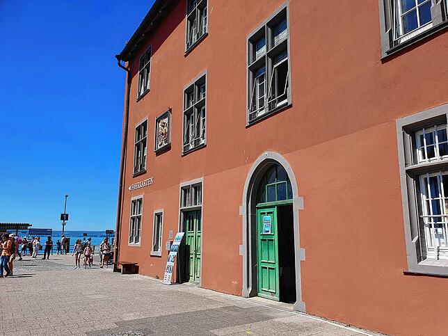 Nur ein Fehlalarm: Kein Feuer und kein Rauch in der Jugendkunstschule Meersburg.
