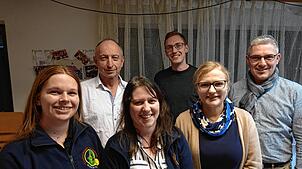 Das Organisationsteam der Bläserjugend Hotzenwald (von links): Melanie Schneider (Herrischried), Markus Wagner (Hütten), Kerstin Maier ...