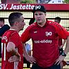 Besondere Rückkehr: Erstmals gastiert Lars Müller (rechts, mit Routinier Silvan von Ow) als Trainer mit dem SV Jestetten bei seinem ...