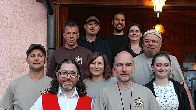 Der Vorstand (von links): Peter Mick, Patrick Rossmann, Matthias Gäng, Christian Hotz, Kathrin Schmutz, Nicolas Beil, Tobias Beil, ...