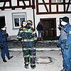 Polizisten erteilten am Fasnetssamstag in der Überlinger Innenstadt etwa 20 Platzverweise, unter anderem auch an Hänsele.