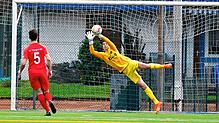 Flieger beim FC Tiengen 08: Daniel Janke – hier ein Archivbild aus der Saison 2022/23 – spielt seit der Winterpause wieder am ...