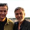 Der Allensbacher Michael Epp und George Clooney in Rom. Der Mann vom Bodensee und der Superstar kennen sich seit einigen Jahren und ...