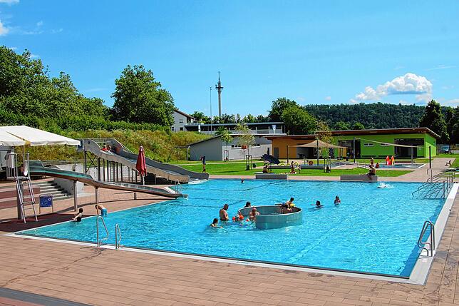 Das Freibad Tiengen ist ein beliebter Ort für Familien.