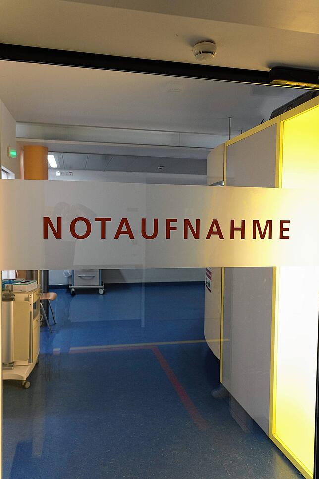 Die Notaufnahme der Klinik Waldshut – Covid-Patienten werden hier nicht aufgenommen. Für sie gibt es eine separate Station.
