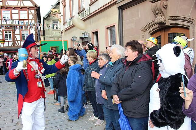 Bild 3: Bilder vom Fasnetsmäntigumzug in Meßkirch
