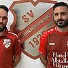Verstärkung: Manuel Göbel (rechts) wechselt vom FC Erzingen zur SG Höchenschwand/Häusern. Kevin Matt, der Sportliche leiter der Kicker ...