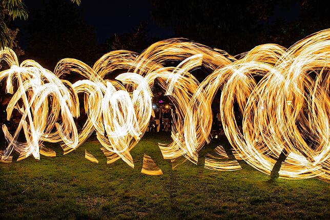 Bild 9: Lichtgestalten erobern das Gelände der Landesgartenschau &ndash; hier gibt es die Bilder