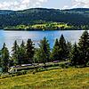 Der Schluchsee im Schwarzwald: 1999 knackten acht Taucher einen Rekord und legten 31 Kilometer unter Wasser zurück.