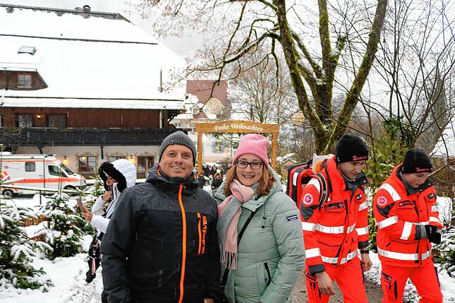 Bild 16: Besucheransturm auf dem Weihnachtsmarkt in der Ravennaschlucht