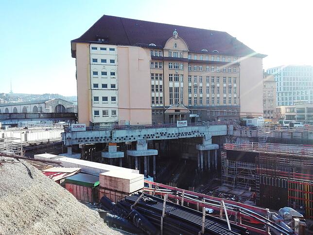 Bild 7: Stuttgart 21 in Bildern: Ein Blick auf die Megabaustelle des Milliardenprojekts in der Landeshauptstadt