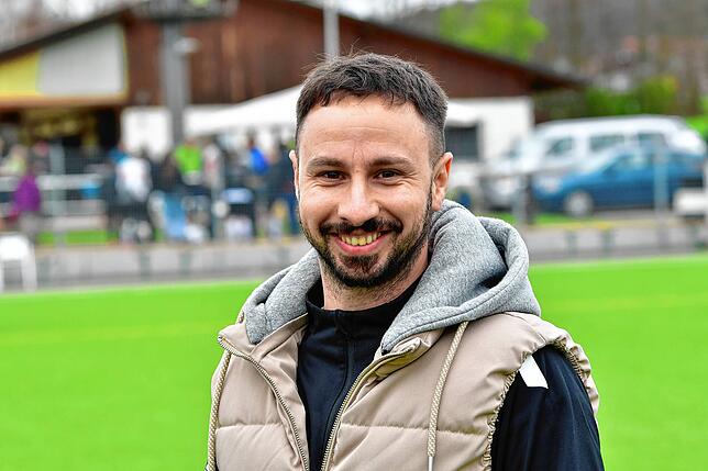 Trainer Fabio Muto (FC Wittlingen): „Die erste Halbzeit war ok bei uns. Eigentlich hätten wir nach dem Ausgleich auch wieder in Führung ...