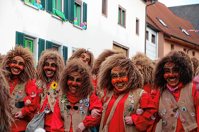 Bild 25: Bilder vom Umzug beim 35. Schlüchttalnarrentreffen &ndash; Teil 2