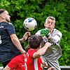 Punkt gesichert: Tobias Geiger (rechts, gegen den Bad Bellinger Leon Riede beim Spiel in der vergangenen Saison) hielt dem FC Tiengen 08 ...