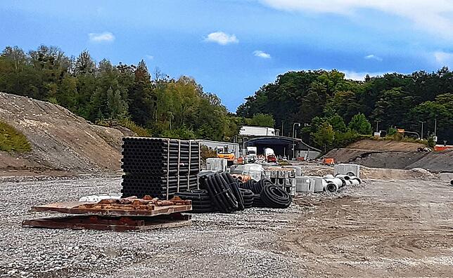 Bild 4: Wie sieht es derzeit auf der B-31-Baustelle aus?