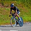 Amateursportler Christian Schuh, hier beim Radfahren, hat sich für die Ironman-Weltmeisterschaft auf Hawaii qualifiziert. Beruflich ...