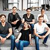 Lara Schuhwerk und ihr Team der Beneto Farm-Pioniere bei der Technologiewerkstatt Albstadt (von links): Robert Weidlich, Simon ...