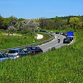 Für diesen Stau auf der Westtangente im Jahr 2016 war nicht einmal ein Unfall auf der Straße selbst, sondern auf der jetzt zur ...