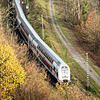 Ein Intercity fährt von Rottweil in Richtung Stuttgart. Bauarbeiten treffen wichtige Bahnverbindungen im Land – auch die Gäubahn ist ...
