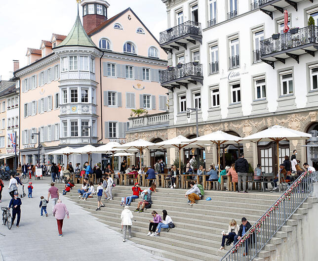 Auch das Pano an der Konstanzer Marktstätten-Unterführung hat schon einmal mehr Gäste gesehen.