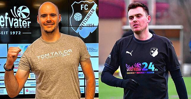 Co-Trainer bleiben: Gerhard Sauer (Bild links) und David Pinke haben beim FC Wittlingen verlängert.