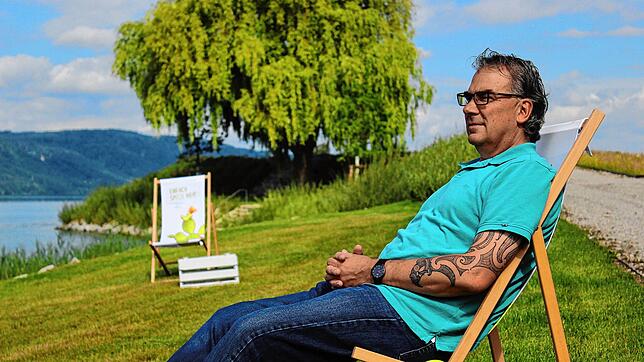 Als dieses Bild entstand, durfte Roland Leitner noch fest davon ausgehen, dass es eine Landesgartenschau 2020 geben werde. Nun, und ...
