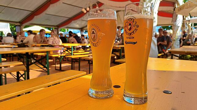 Die Halbe kostet auf dem Seehasenfest in diesem Jahr 6 Euro.