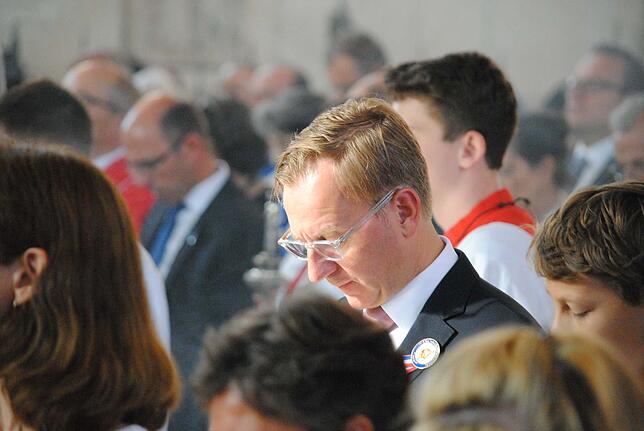 Bild 22: Bilder vom Festgottesdienst zur 550. Waldshuter Chilbi mit Erzbischof Georg Gänswein