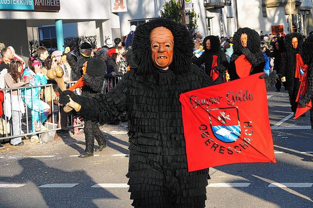 Bild 11: Tausende Narren ziehen beim Fasnet-Umzug durch die Stadt