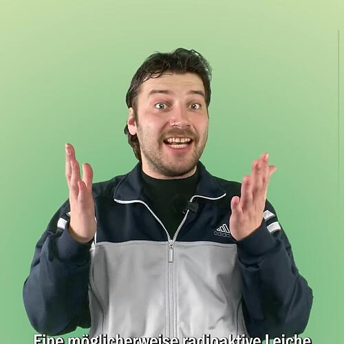 Eine radioaktive Leiche im See?