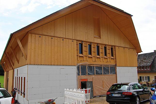 Das neue Fasnachtsmuseum von außen.