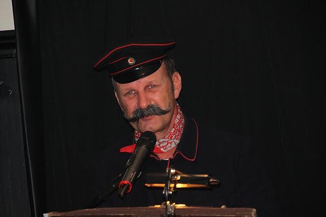 Jörg Bohm war Conférencier des Dorferschoppens.
