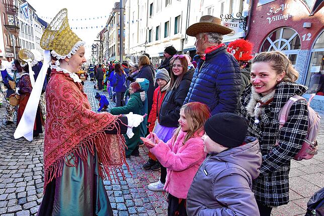 Bild 5: Villinger Fasnacht 2025: Alle Bilder vom Historischen Umzug der Narrozunft