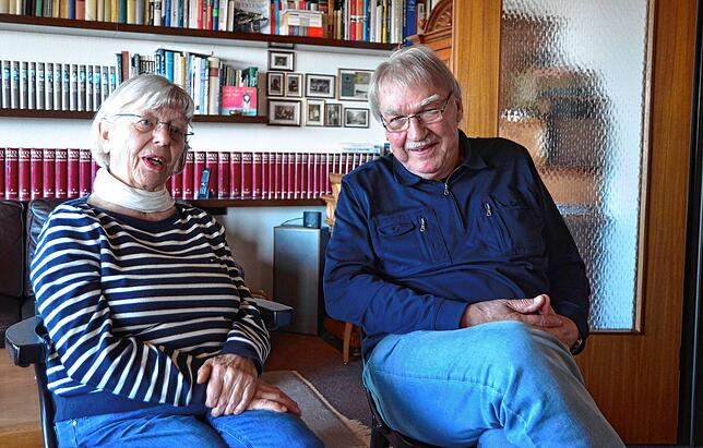Christel Wieth unterstützt ihren Mann Günther Wieth bei der Leitung der Markdorfer Tafel.