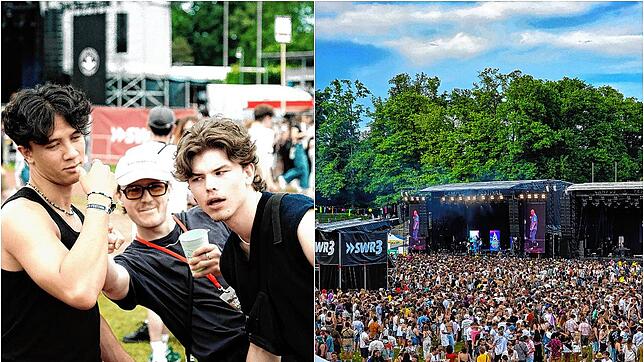 Till Panhans (Mitte) mit seinen Freunden Sven und Jeremy. Der Reporter der SÜDKURIER Pop-Up-Redaktion fragt sich, wie studentisch das ...