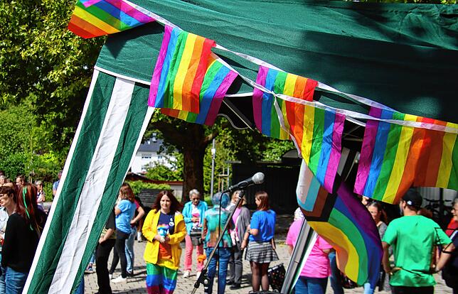 Bild 4: CSD in Wutöschingen: 250 Menschen feiern Toleranz, Offenheit und ein friedliches Miteinander