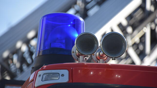 Die Feuerwehr musste ausrücken, um einen Heckenbrand zu löschen (Symbolbild)