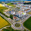 Das Klinikum zwischen V und S und das Holiday Inn Hotel genau hinter dem Hölzekönig. Links neben dem Hotel will die IHK nun ihre ...