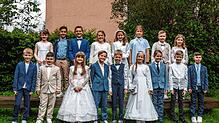 Der Erstkommuniongottesdienst für 17 Kinder sollte in Allmendshofen im Garten vor der Kirche St. Jakobus stattfinden. Aufgrund der ...