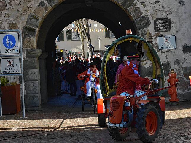 Bild 16: Der Sturm der Narren auf das Markdorfer Rathaus &ndash; Teil 2