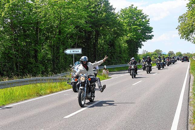 Bild 27: Diese Motorradfahrer sorgen am Bodensee für Staunen - so schick!