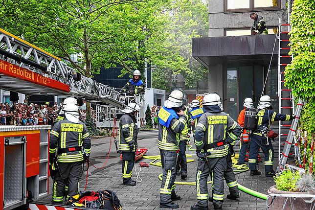 Bild 23: Bilder der Schauübung von Radolfzeller Hilfsorganisationen