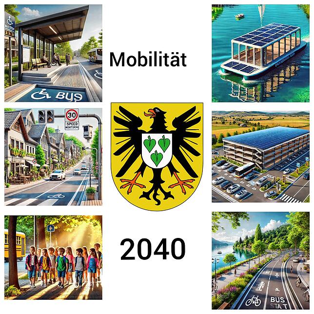 Mit KI entstanden diese Bilder zur Mobität im Jahr 2040.