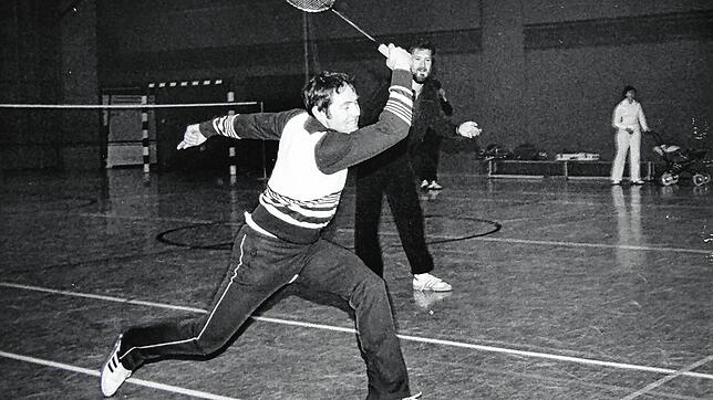1982: Wolfgang Gühr, hier im Vordergrund, leitete nicht nur den Boxsport-Verein und initiierte mit Franz Maier den ersten Stadtlauf in ...