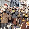 Die &bdquo;Hedos&ldquo; sind die Guggemusik des Musikvereins Herdwangen und begleiten die Herdwanger Eselohren. Was wäre ein Umzug, ohne ...